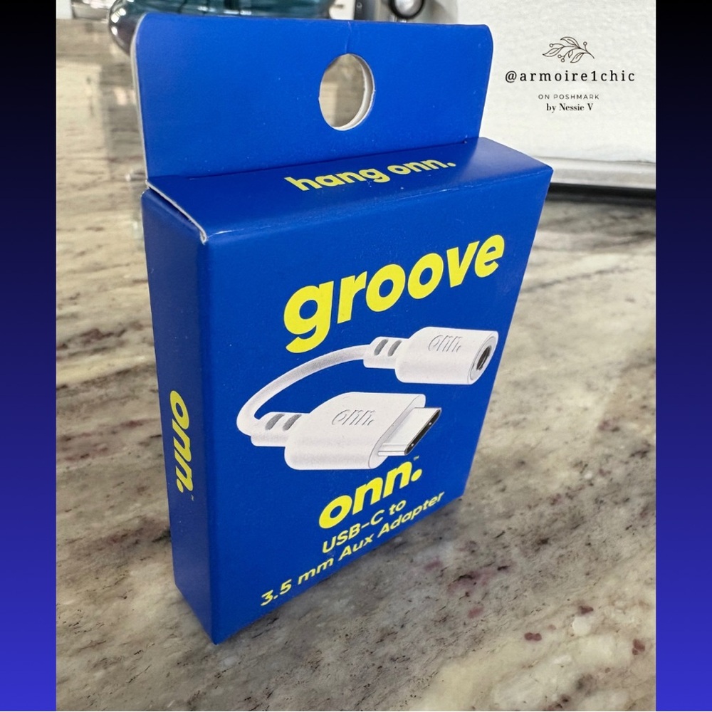 ONN USB-C to 3.5mm Aux Adapter for iPhone